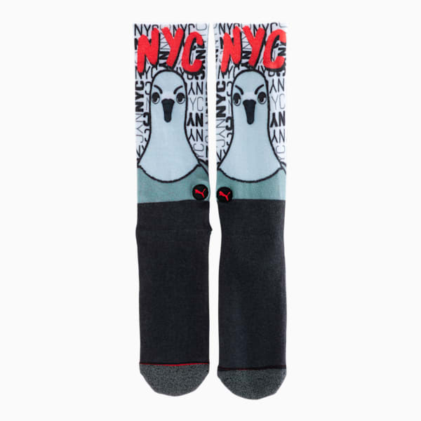 Calcetines deportivos unisex [1 par], BLACK / RED, extralarge